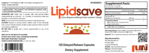 LIPIDSAVE™ DR CAPS